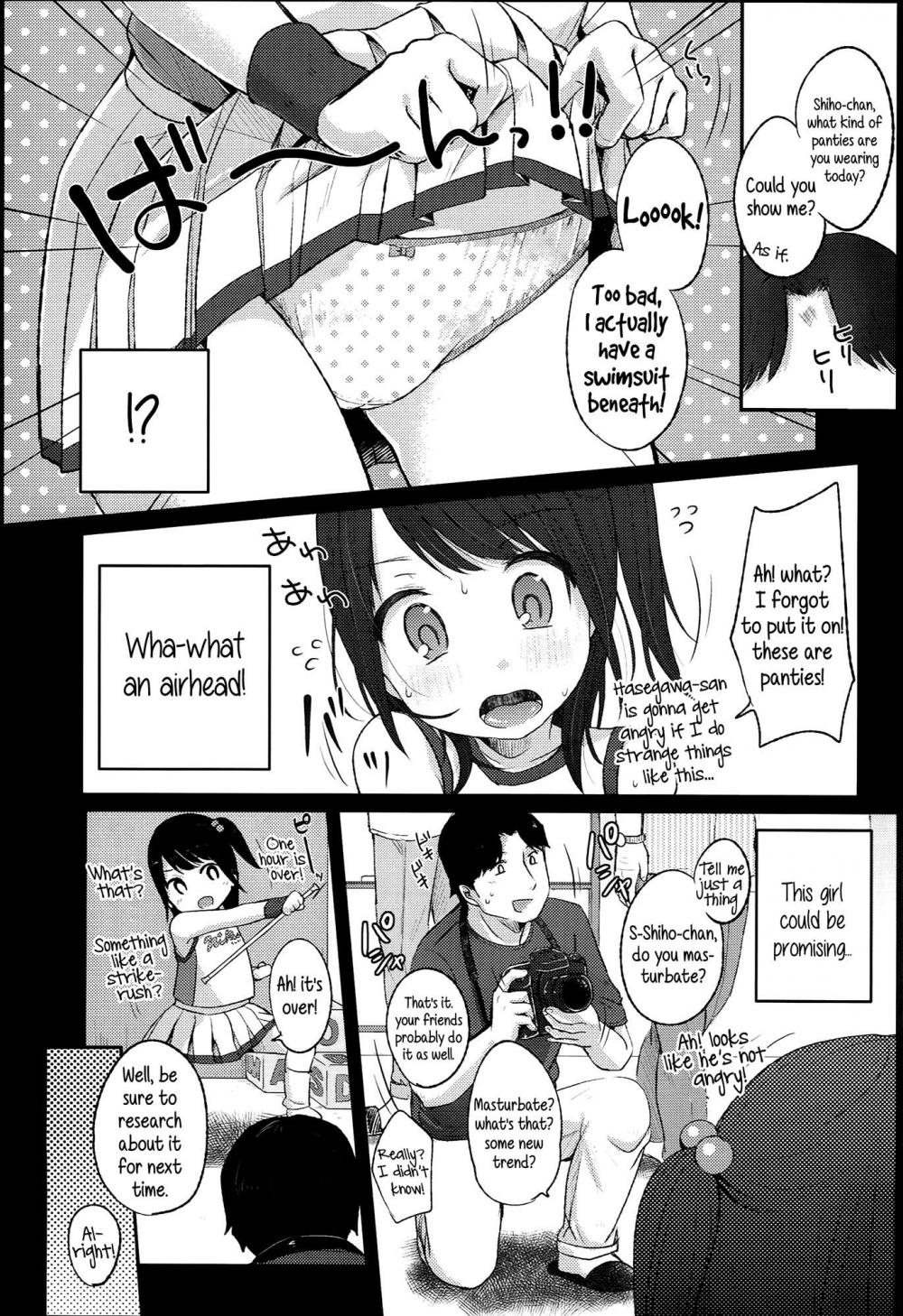 Hentai Manga Comic-Photo shoot watch-Read-3